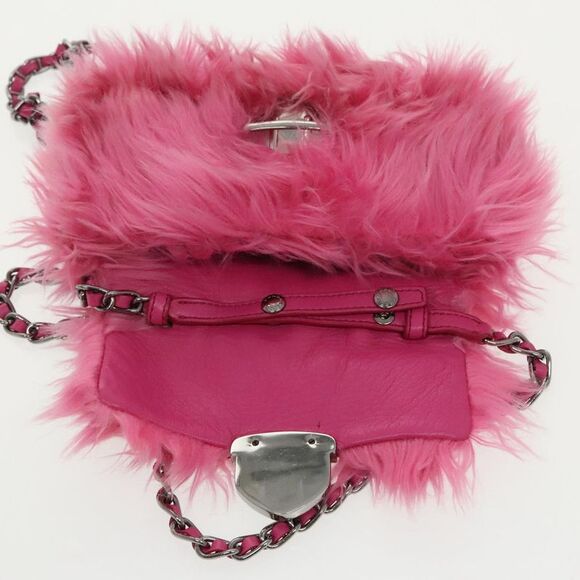 Prada Pink Canvas Shoulder Bag (Pre-Owned) - Picture 15 of 16